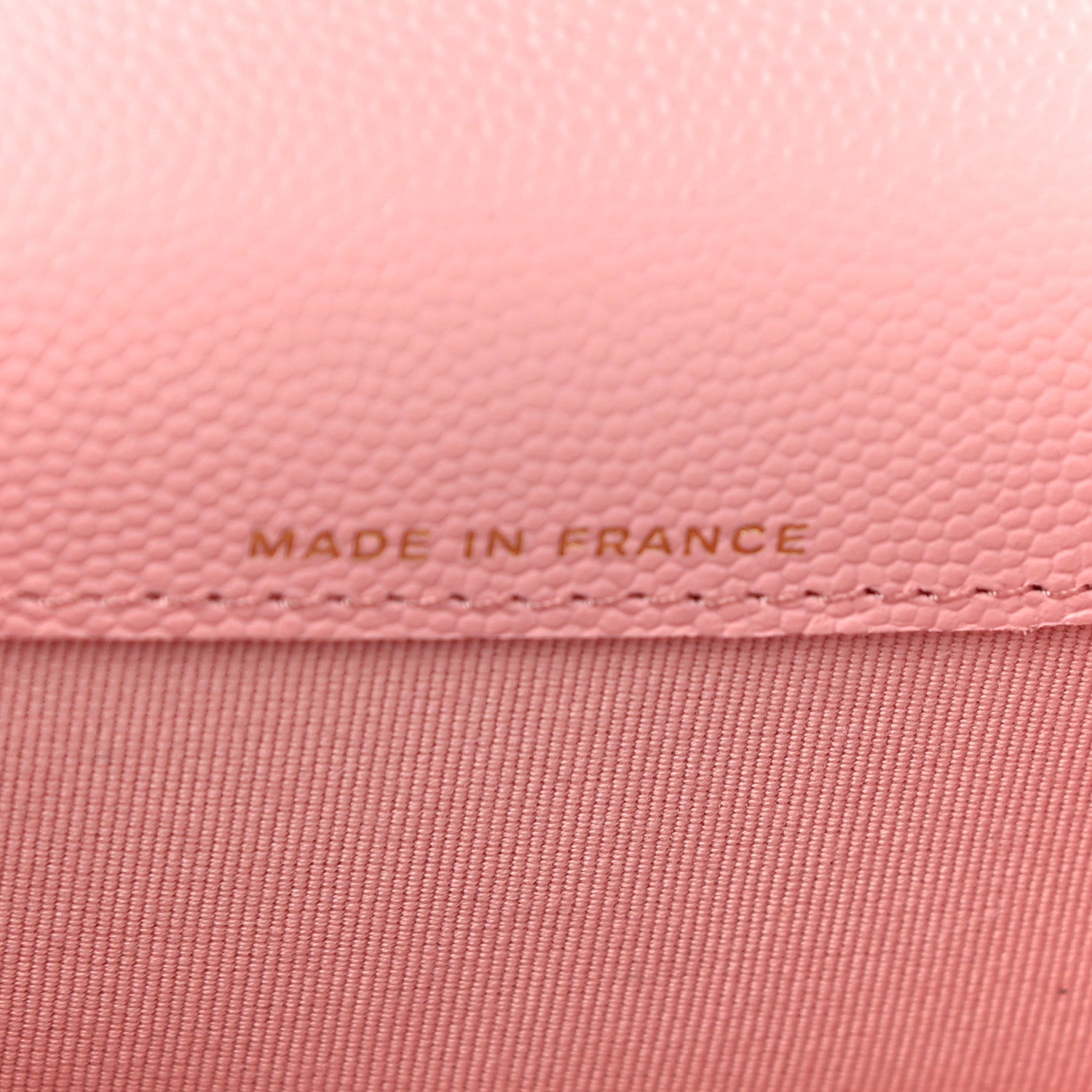 Chanel Caviar Quilted Flap Card Holder Wallet Pink 7 of 12