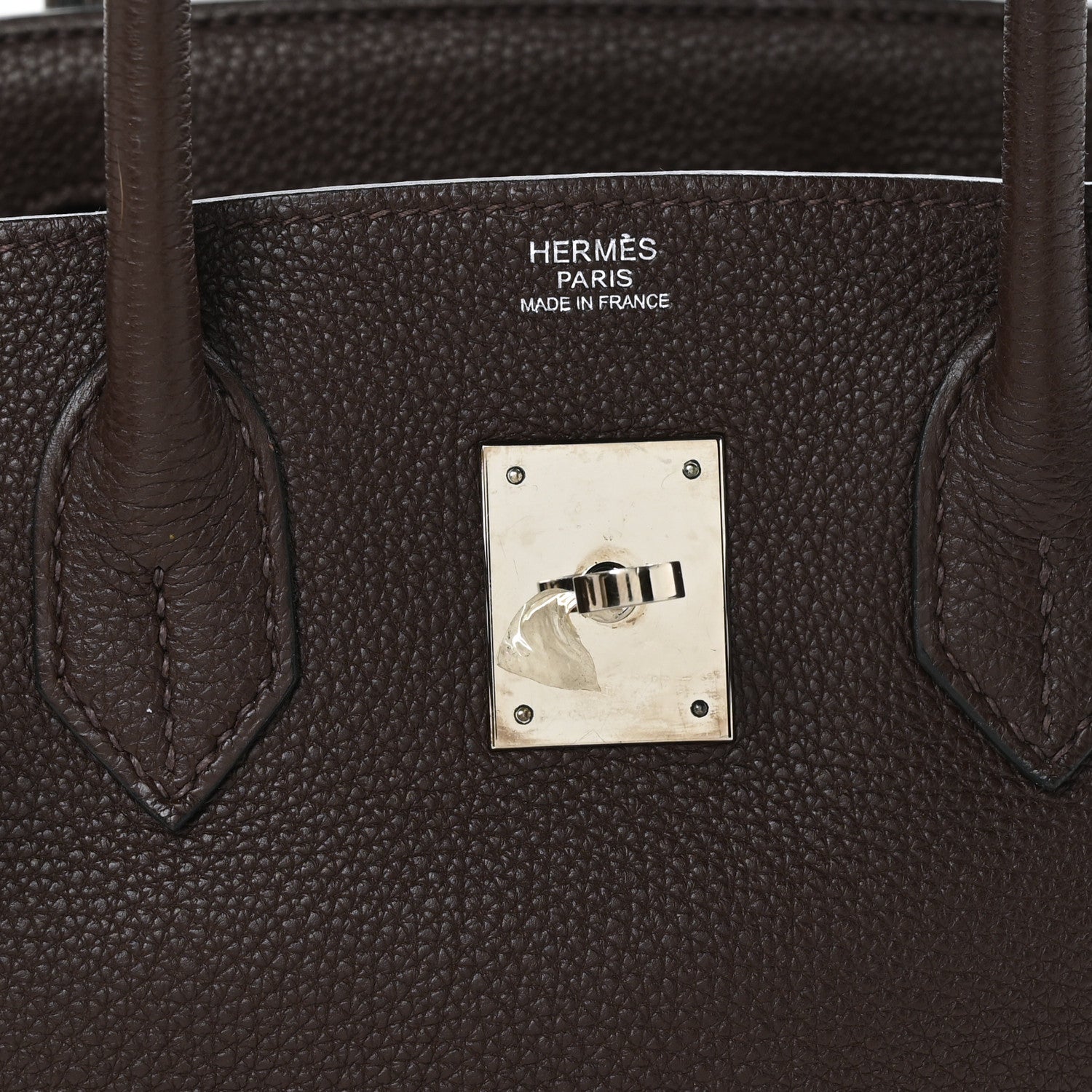 Hermes Togo Birkin 30 Chocolate 6 of 11