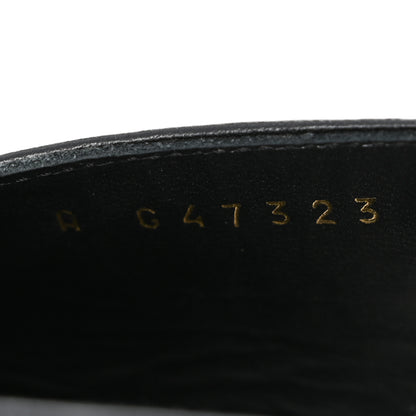 Chanel Lambskin Slingback Pumps 39.5 Black White 9 of 12