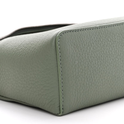 Loro Piana Grained Calfskin L19 Extra Pocket Pouch Sage Brush Leaves 8 of 10