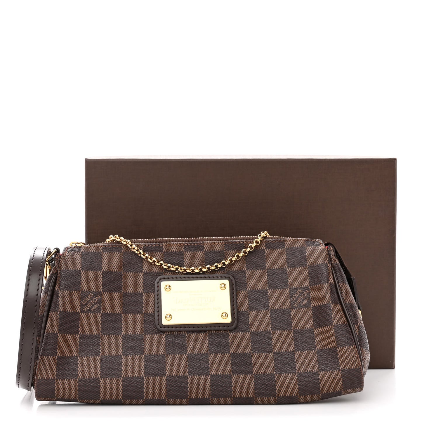 Damier Ebene Eva Clutch