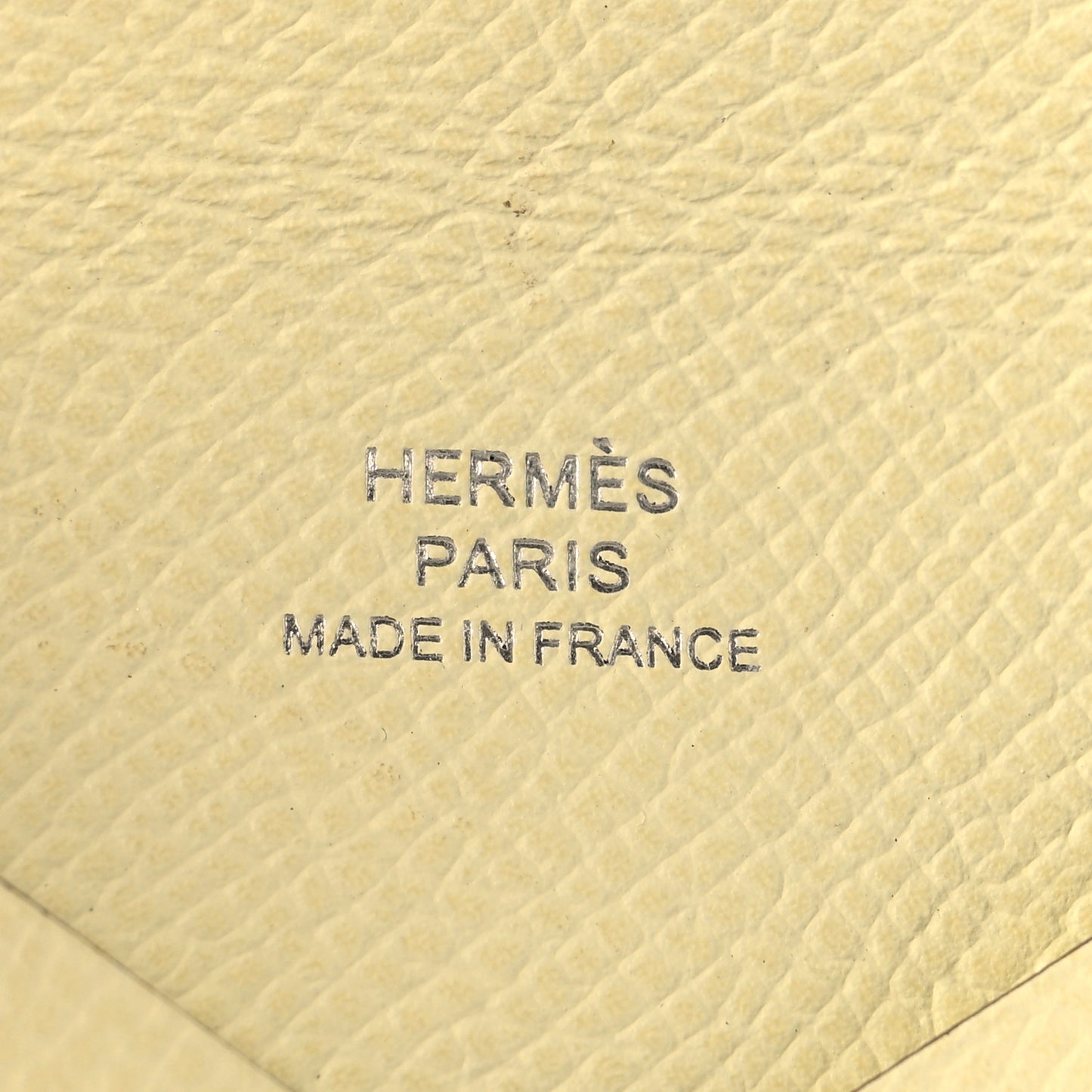 Epsom Calvi Card Case  Jaune Milton