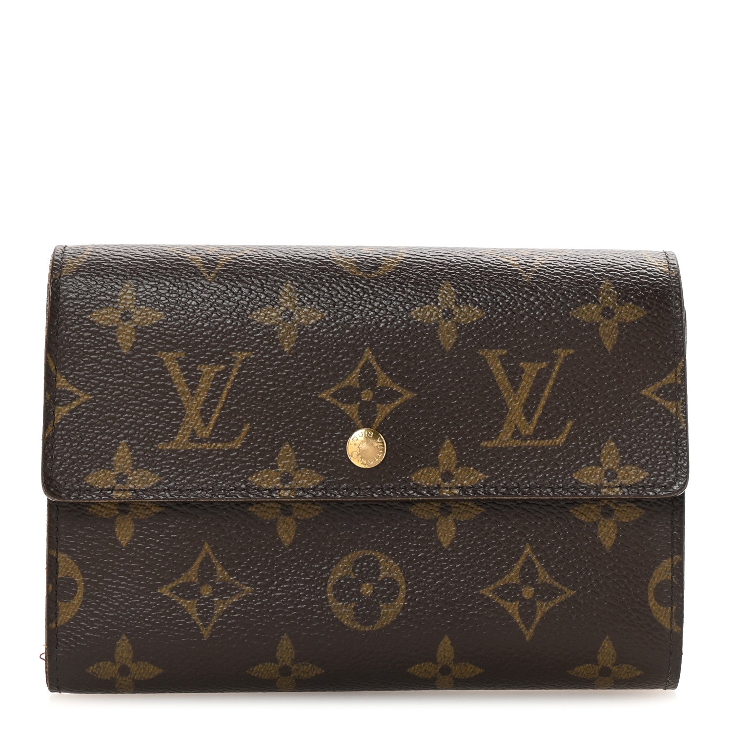 Louis Vuitton Monogram Porte Tresor Etui Papiers Wallet 1 of 6