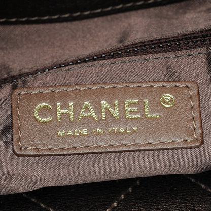 Chanel Metallic Calfskin Baby Coco Cabas Bronze 5 of 7