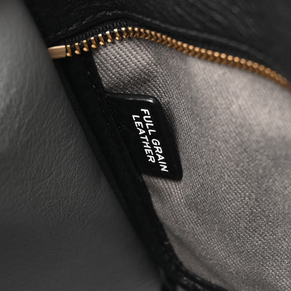 Marc Jacobs Grained Calfskin Small The Tote Bag Black 5 of 8