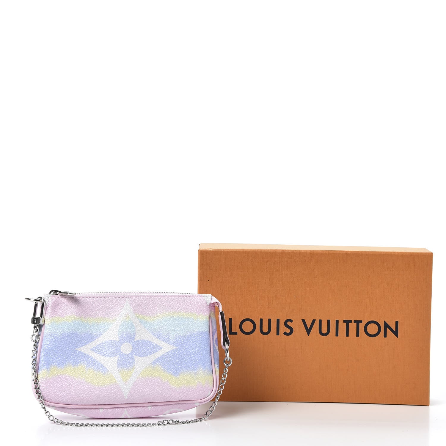 Louis Vuitton Monogram Escale Mini Pochette Accessories Pastel 9 of 9