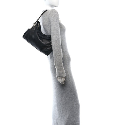 Chanel Lambskin Stitched Medium Ultimate Soft Tote Black 2 of 11