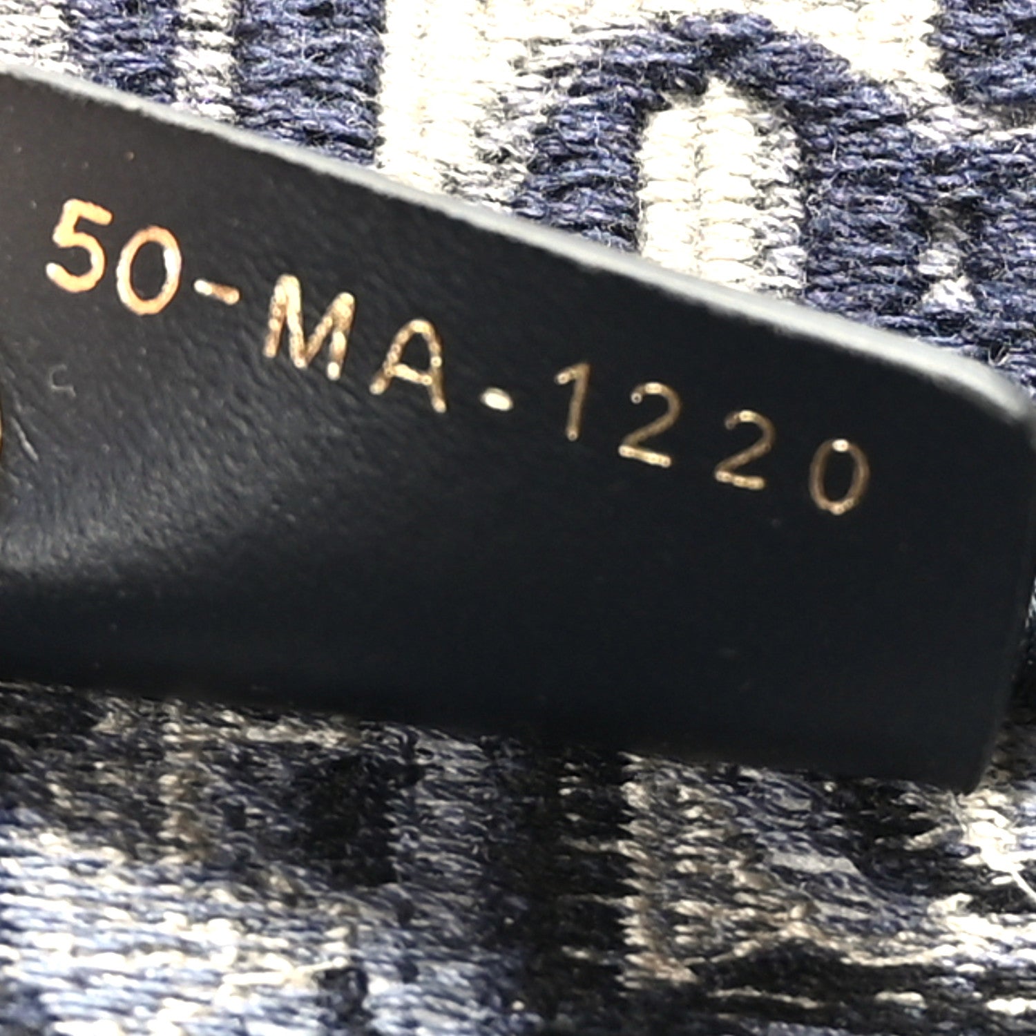 Christian Dior Oblique Medium Book Tote Blue Multicolor 7 of 9