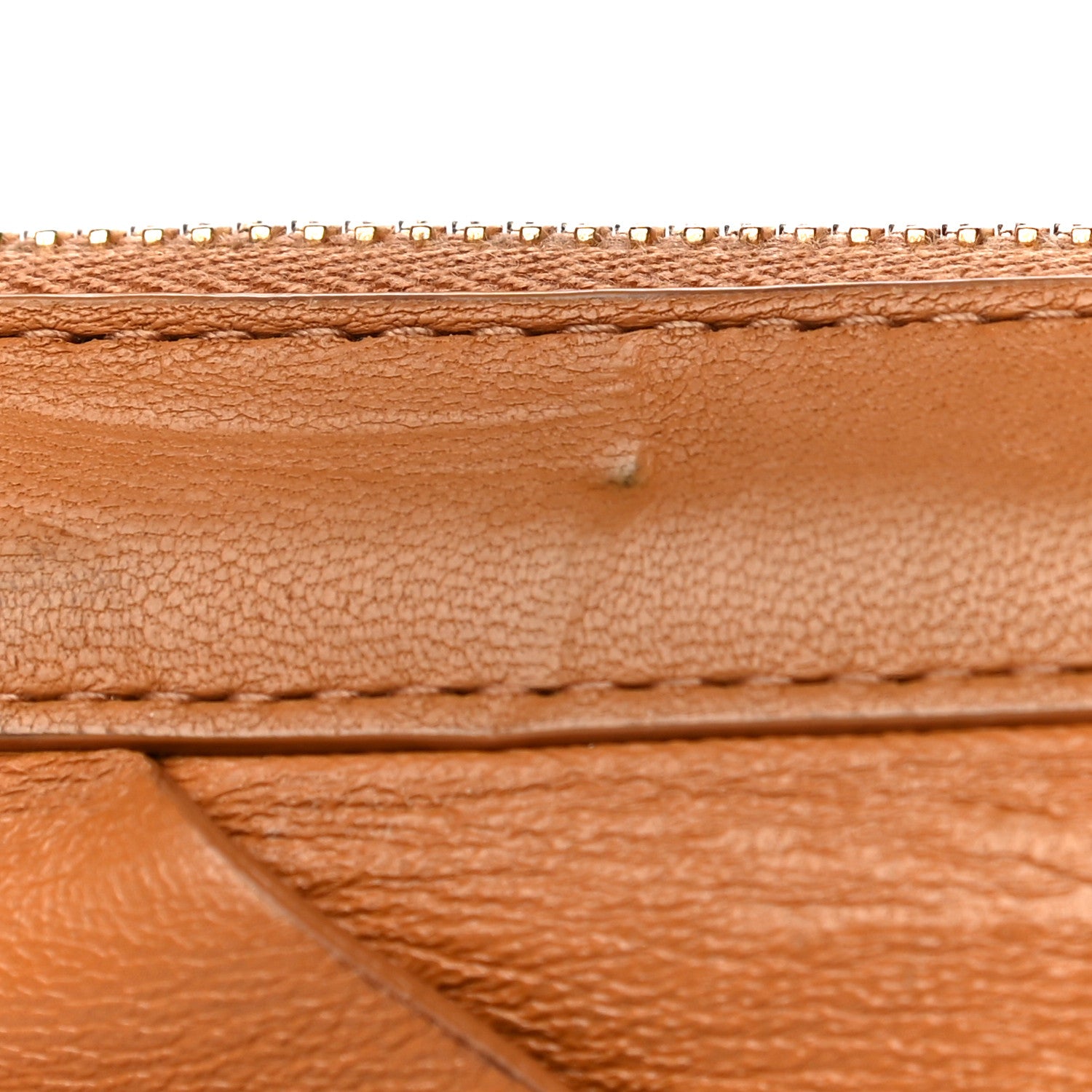 Bottega Veneta Nappa Maxi Blown Up Intrecciato Pouch Clutch Caramel 15 of 24