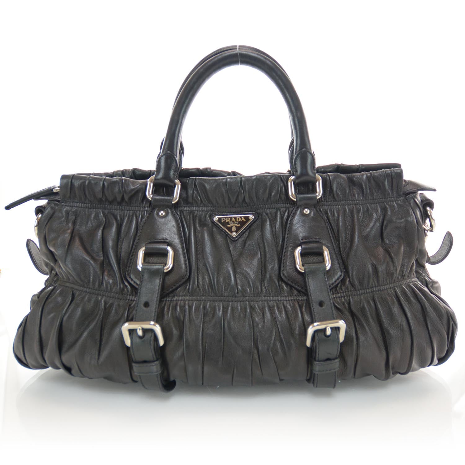 Prada Nappa Gaufre Tote Nero Black 1 of 7