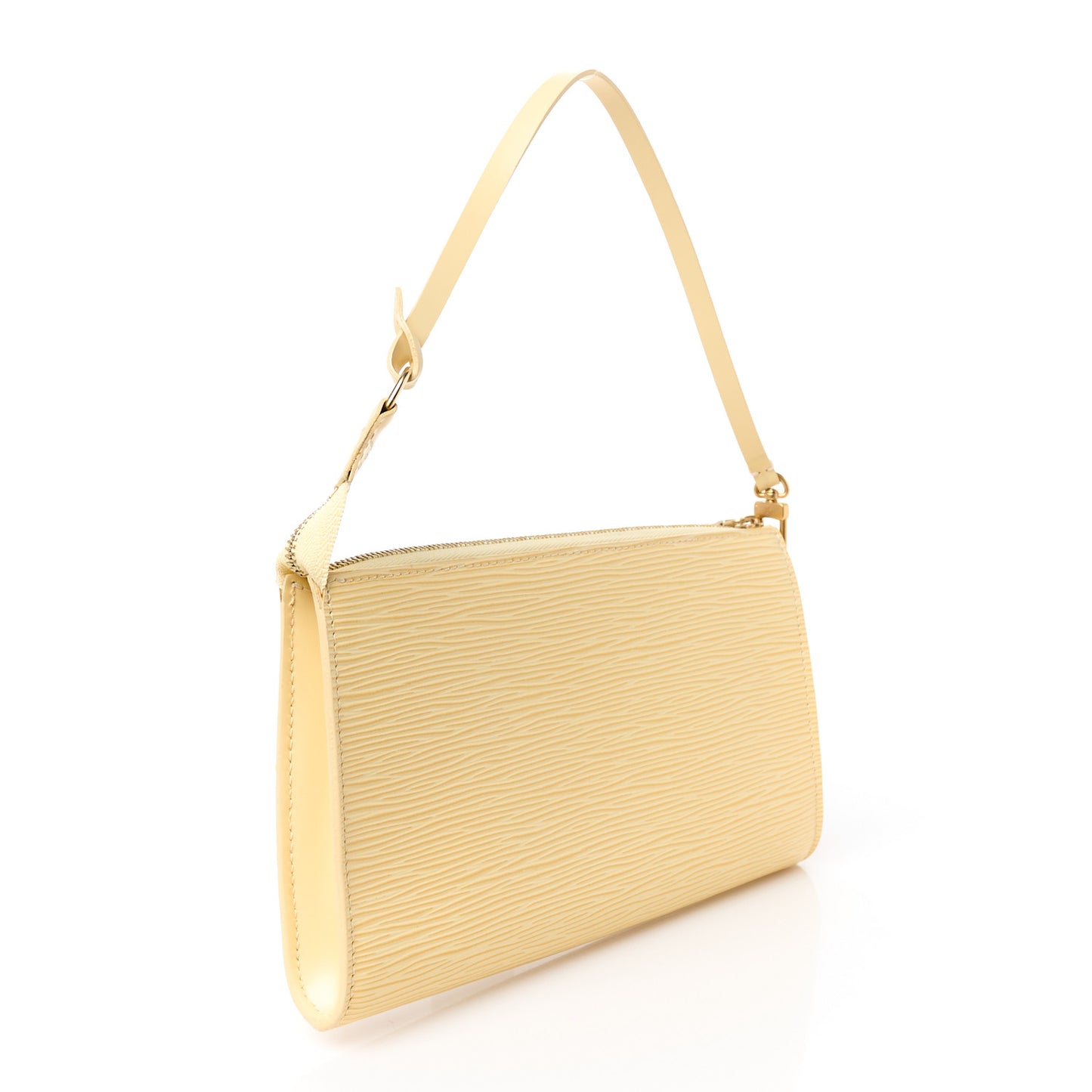 Epi Pochette Accessories 24 Vanilla