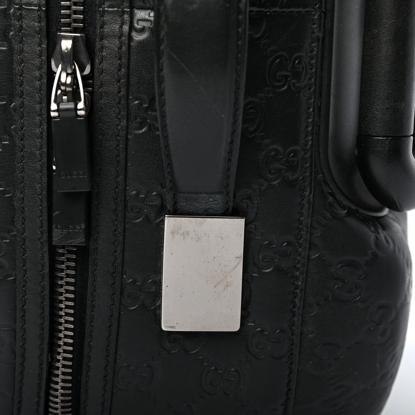 Guccissima Interlocking G Trolley Black