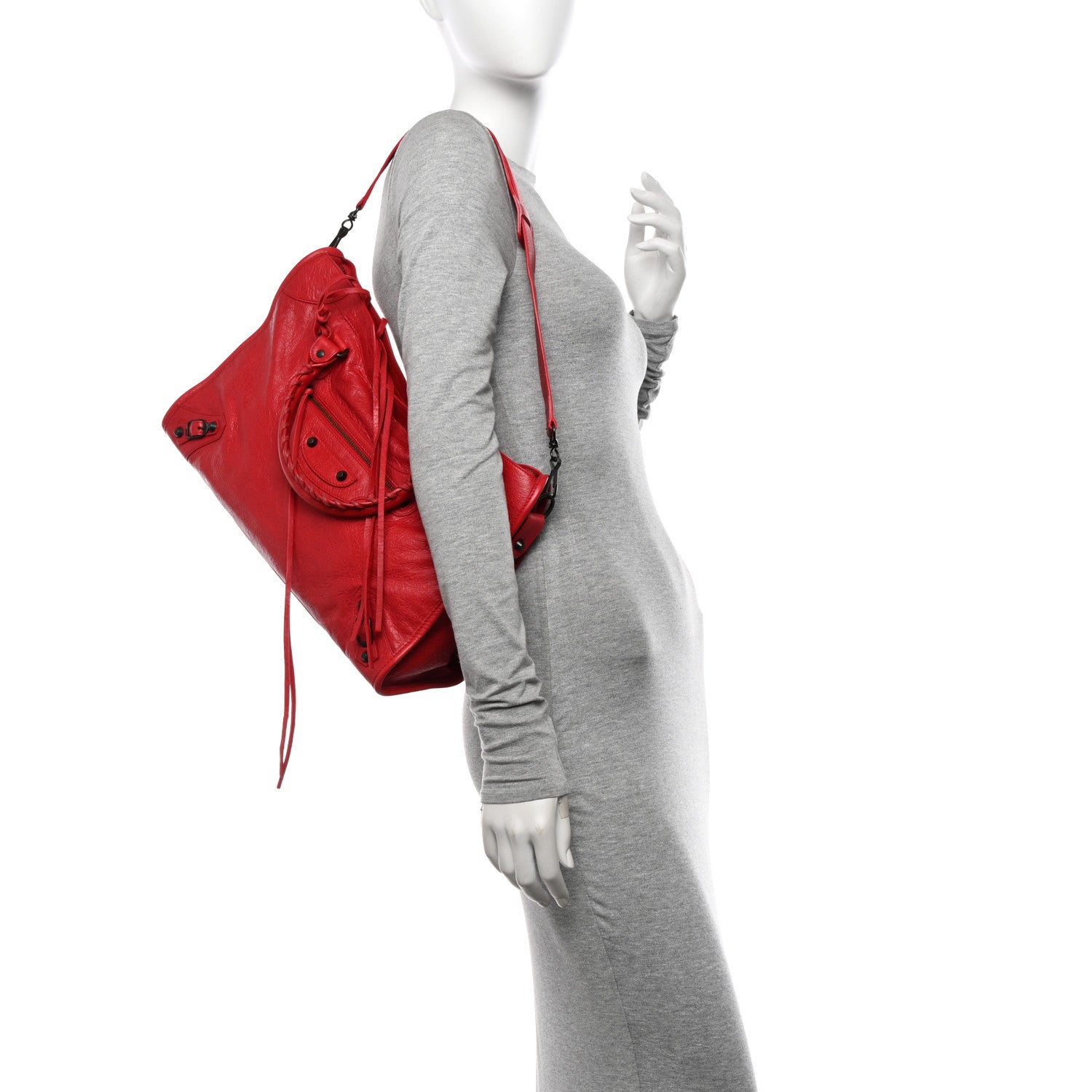 Balenciaga Agneau Classic Hardware City Rouge Coquelicot 2 of 10
