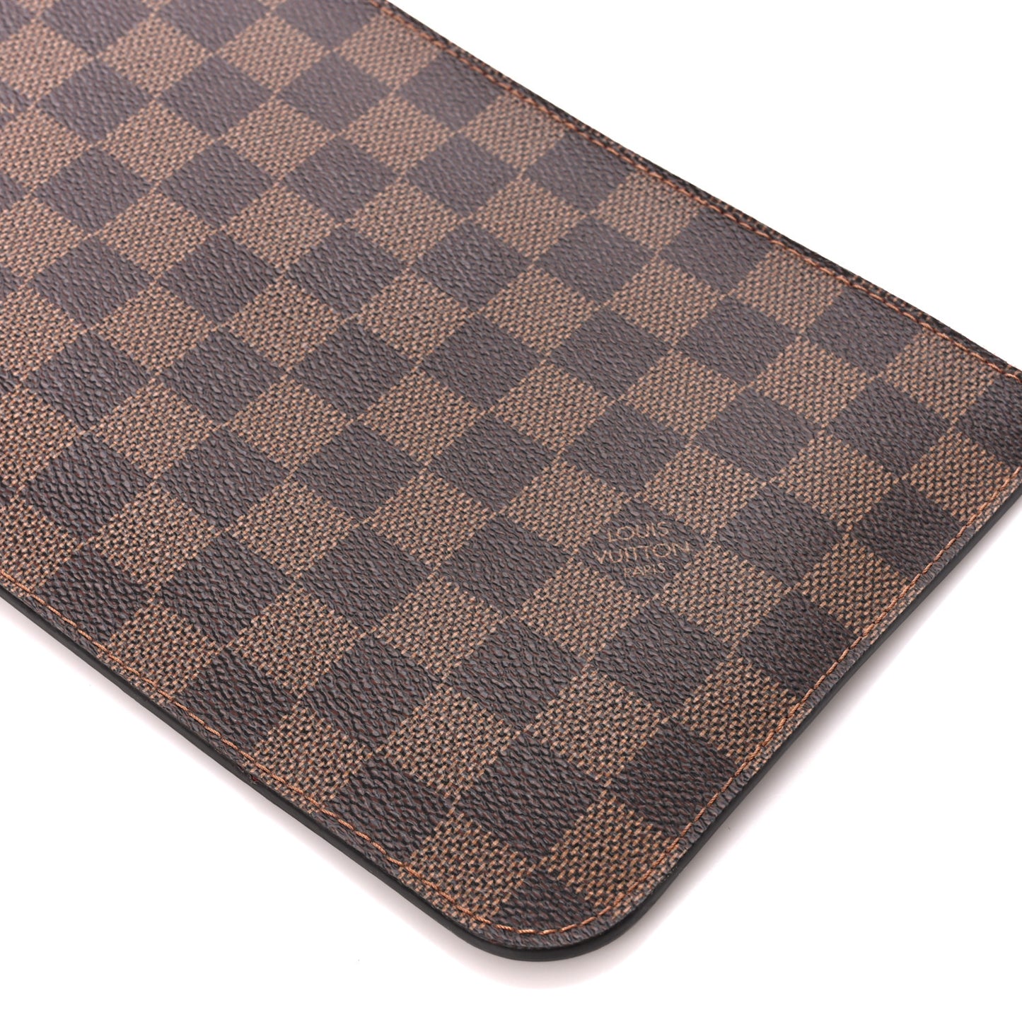 Damier Ebene Neverfull MM GM Pochette Rose Ballerine