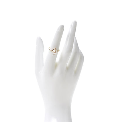 Mikimoto 14K Yellow Gold Akoya Pearl 8mm Ring 53 6.25 2 of 5