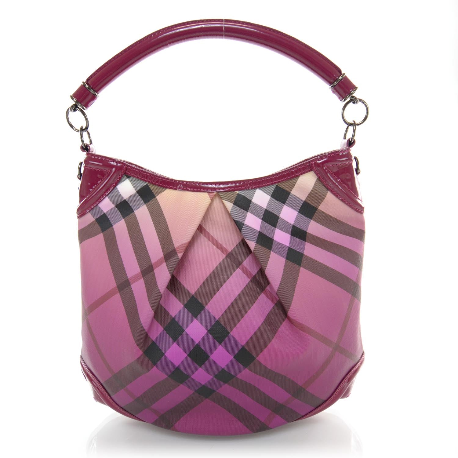 Burberry Nova Pop Degrade Medium Craigwell Hobo Raspberry Sorbet 1 of 7