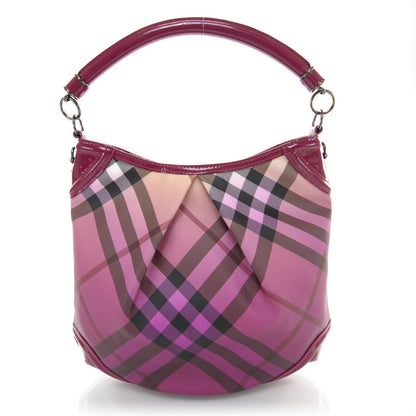 Burberry Nova Pop Degrade Medium Craigwell Hobo Raspberry Sorbet 1 of 7
