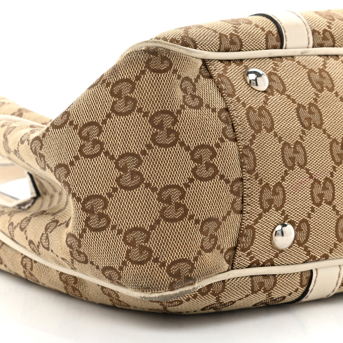Monogram Medium Twins Tote Off White