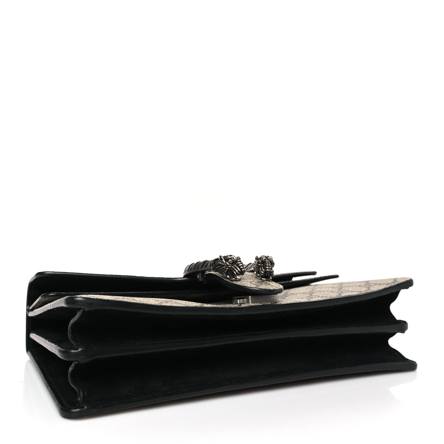 Gucci GG Supreme Monogram Small Dionysus Shoulder Bag Black 4 of 9