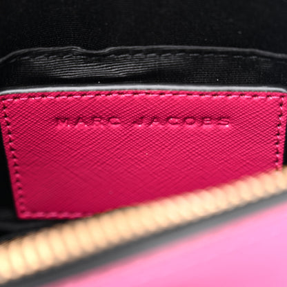 Marc Jacobs Saffiano Small Snapshot Camera Bag Hibiscus Multicolor 7 of 11