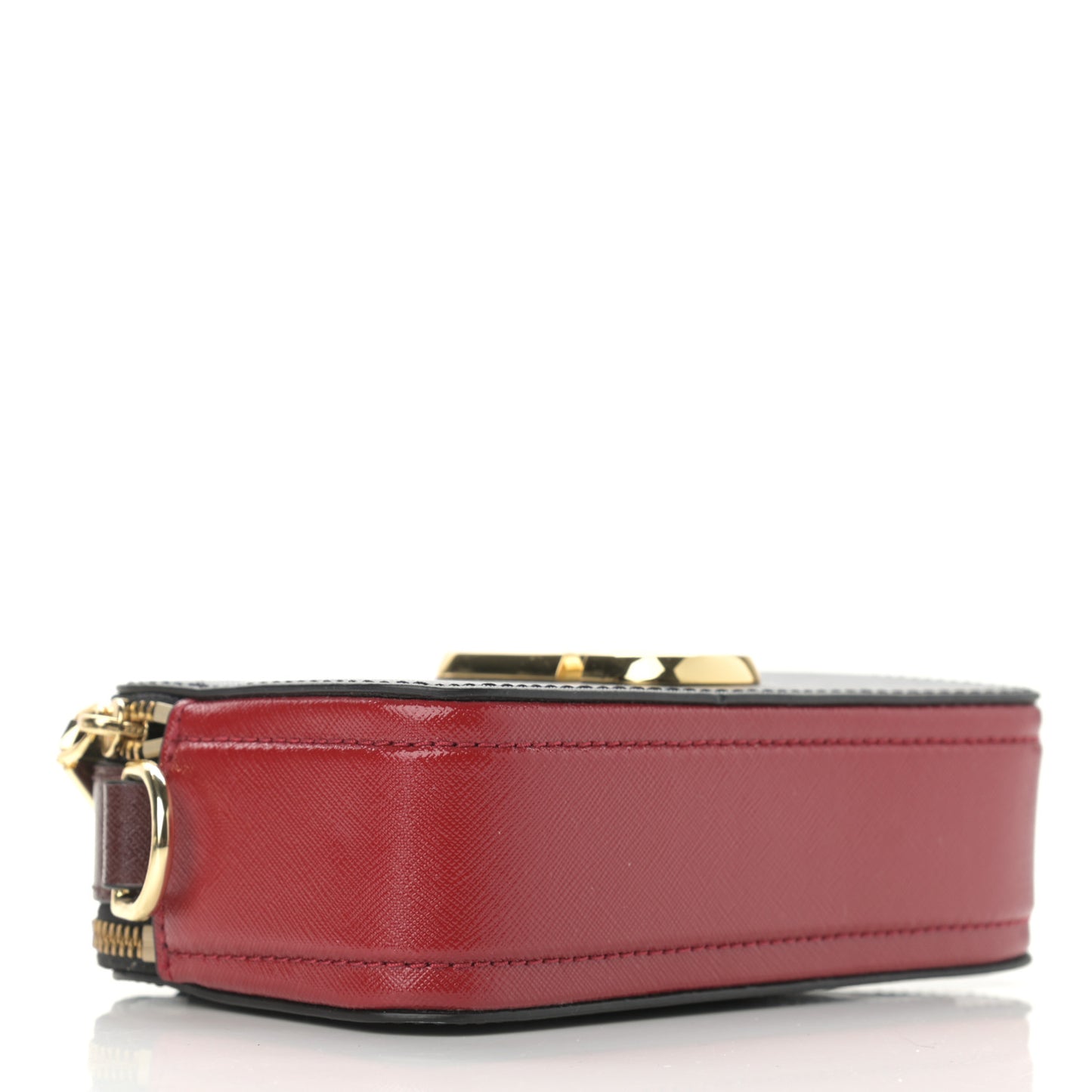 Saffiano Snapshot Camera Bag Black Multi