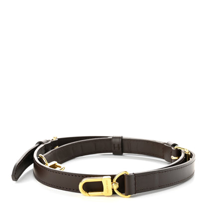 Louis Vuitton Calfskin Adjustable Speedy Bandouliere Shoulder Strap Brown 1 of 3