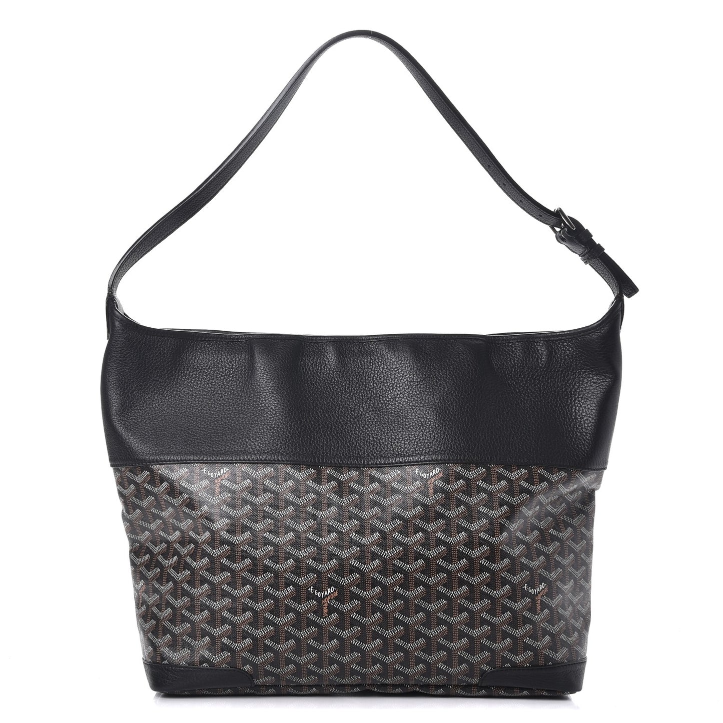 Goyardine Grenadines Hobo Black
