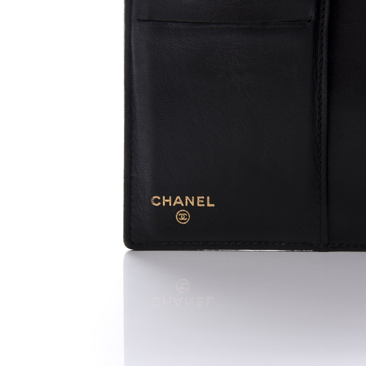 Chanel Caviar Timeless CC Yen Wallet Black 6 of 9