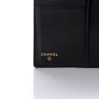Chanel Caviar Timeless CC Yen Wallet Black 6 of 9