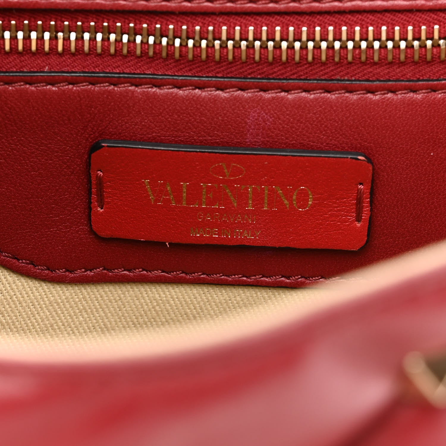 Valentino Garavani Nappa Medium Candystud Top Handle Bag Poudre Rubino 6 of 15