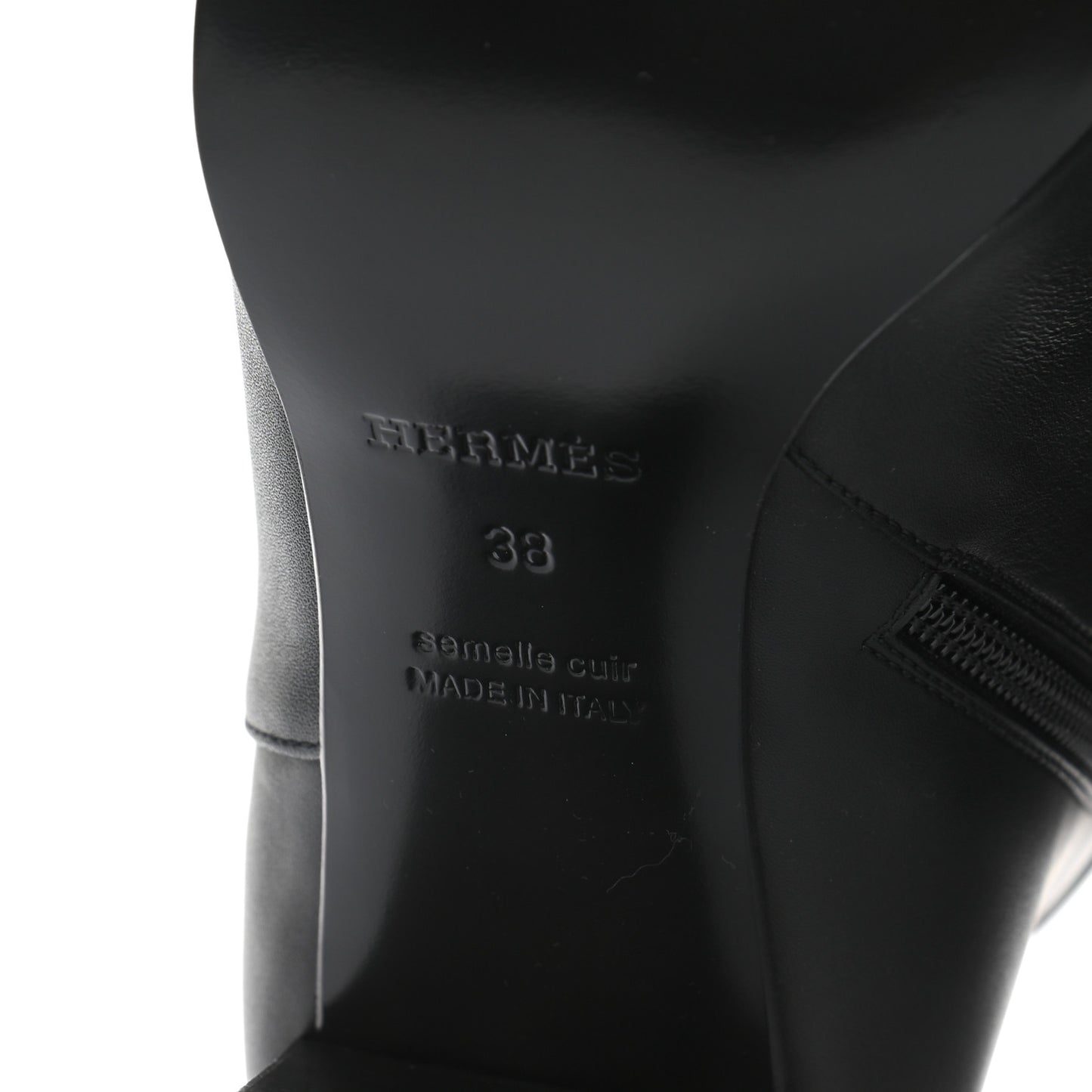Calfskin Saint Germain Ankle Boots 38 Black