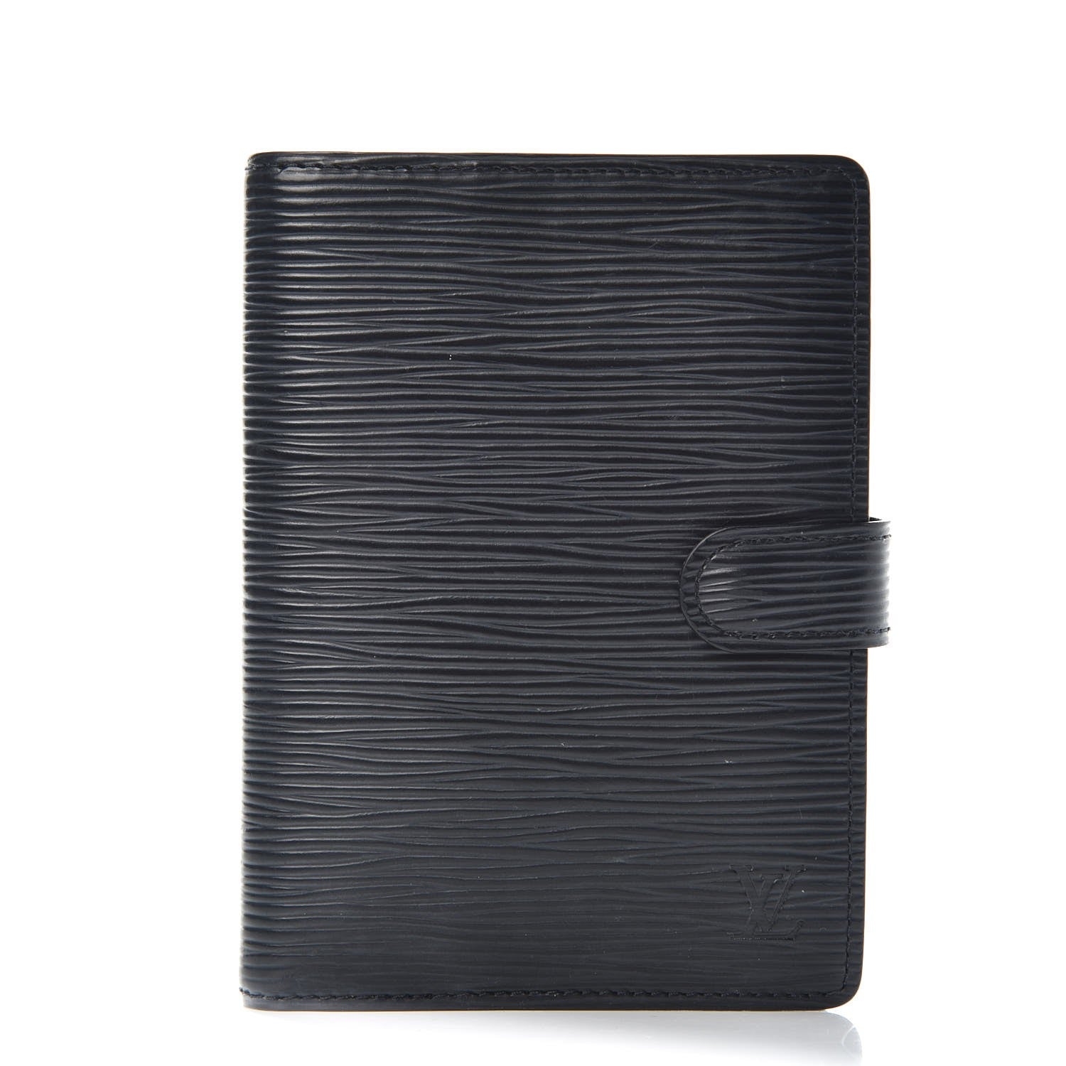 Louis Vuitton Epi Small Ring Agenda Cover Black 1 of 8