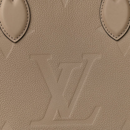 Louis Vuitton Empreinte Monogram Giant Onthego MM Tourterelle 8 of 14