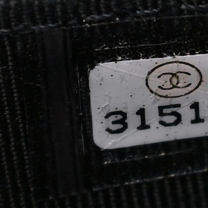 Chanel Caviar Quilted Flap Card Holder Wallet Black 8 of 9