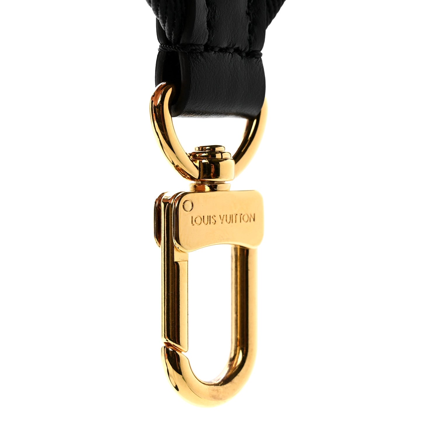 Louis Vuitton Nylon Petite Malle Souple Shoulder Strap Black 3 of 3
