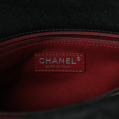 Chanel Caviar Quilted Small Coco Handle Flap Black 6 of 10