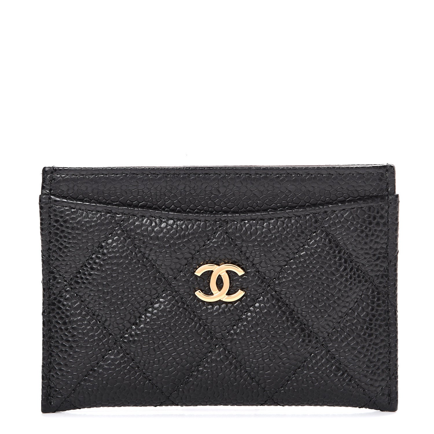 Chanel Caviar Quilted Card Holder Black 1 of 8