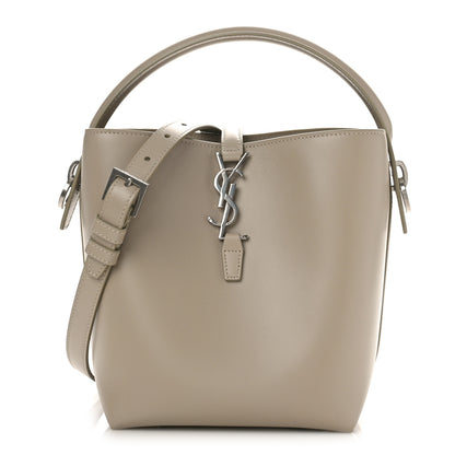 Saint Laurent Shiny Calfskin Le 37 Bucket Bag Sea Salt 1 of 8