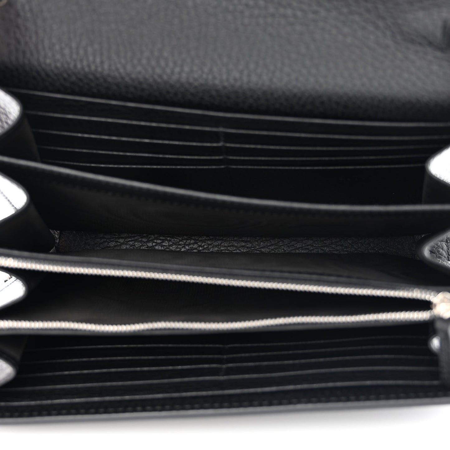 Calfskin Mini Dionysus Chain Wallet Black
