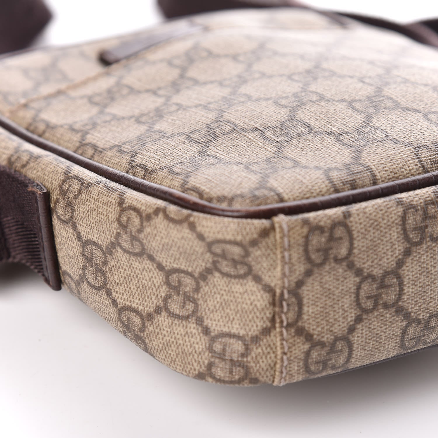 Gucci GG Plus Monogram Messenger Bag Ebony 5 of 12