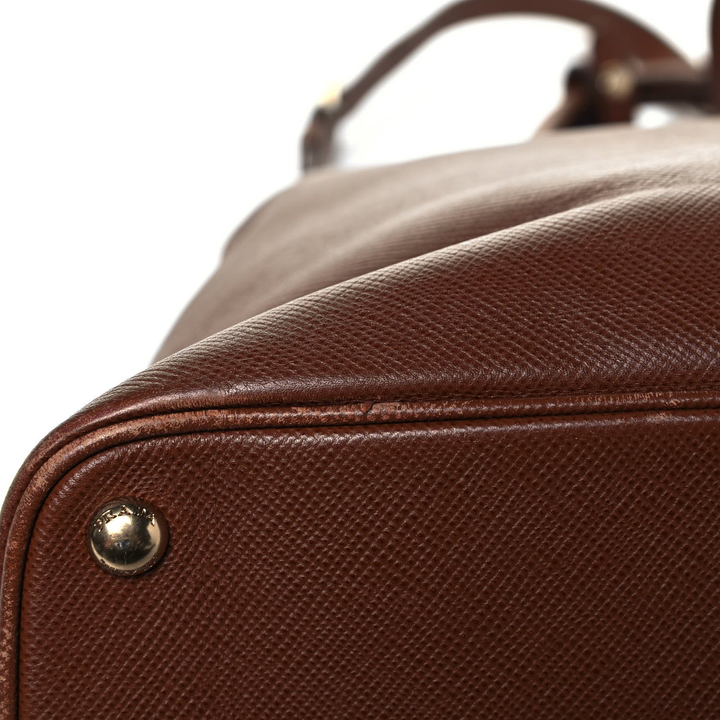Saffiano Cuir Open Promenade Tote Palissandro
