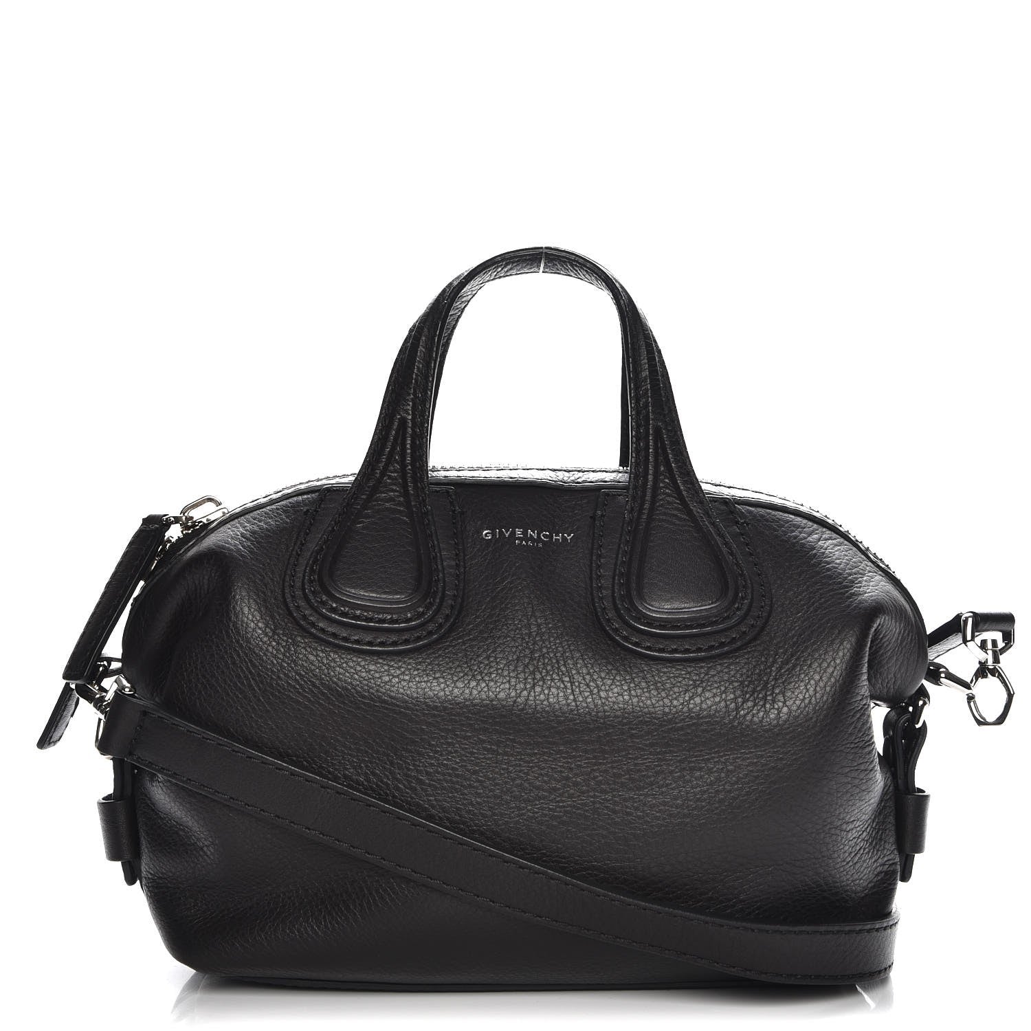Givenchy Waxed Calfskin Micro Nightingale Black 1 of 7