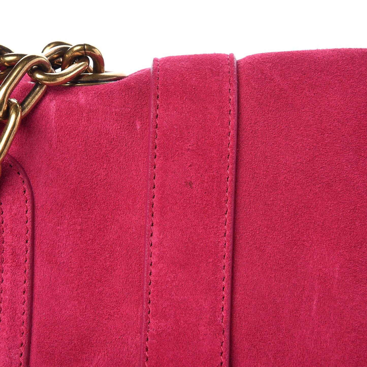 Suede PS1 Mini Pouch Messenger Bag Chianti
