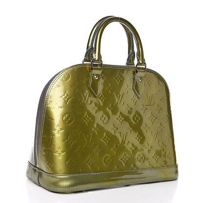 Louis Vuitton Vernis Alma PM Givre 3 of 10