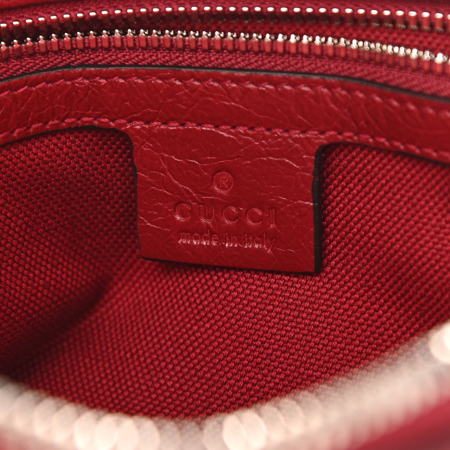 Fluffy Calfskin Morpheus Belt Bag 90 36 Red