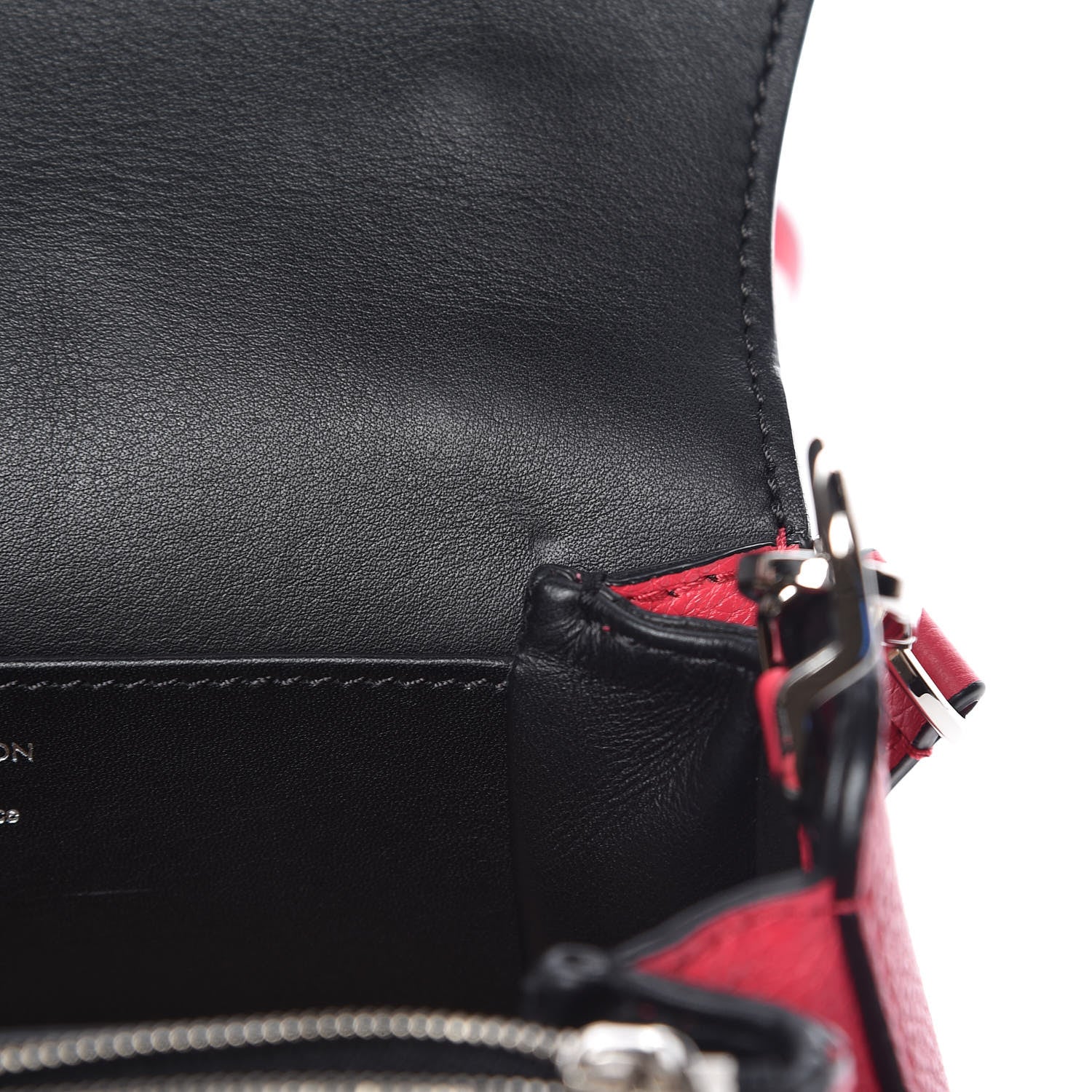 Louis Vuitton Grained Calfskin Vivienne NM Framboise 12 of 12