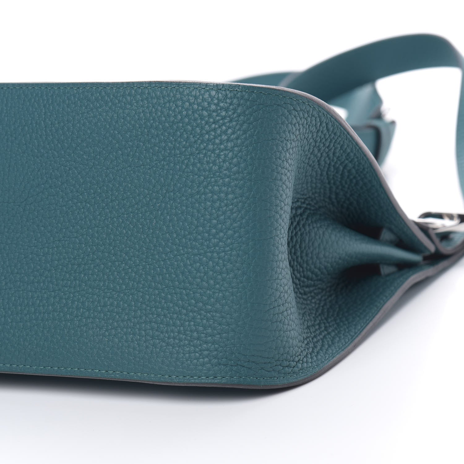 Hermes Taurillon Clemence Jypsiere 28 Vert Bosphore 10 of 10