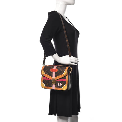 Louis Vuitton Monogram Summer Trunks Pochette Metis 2 of 10