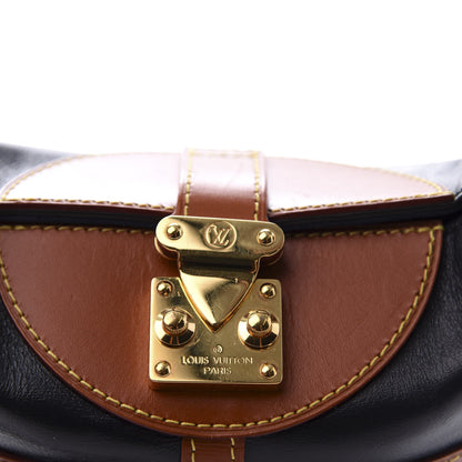 Louis Vuitton Calfskin Duffle Bag Navy 9 of 10