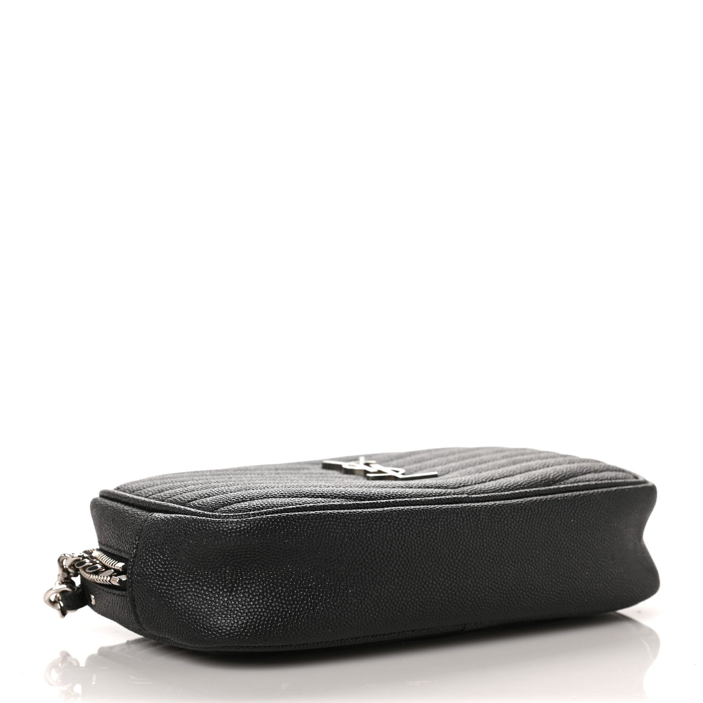 Grain De Poudre Matelasse Monogram Mini Lou Camera Bag Black